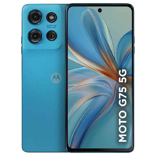 Motorola Moto G75 5G - 256GB/8GB - Aqua Blue (ضمان الوكيل)