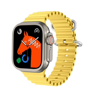 X8 plus ultra smart watch - Gold (Global Version)