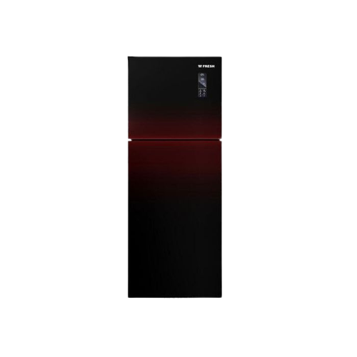 ثلاجة فريش 397 لتر بلوتوث زجاج نبيتى Fresh Refrigerator FNT-MR470 YGَQDR 397 Liters Glass-Harmony