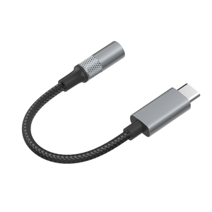 Ldnio 3.5Mm Audio Adapter Cable Type-C, Lsy80C - Grey