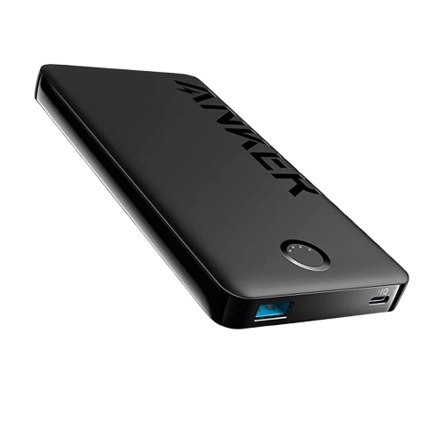 Anker 323 Power Bank, 10000mAh, 12W - Black