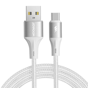 Joyroom SA25-AC3 USB-A To Type-C Cable, 3A, 2m - White