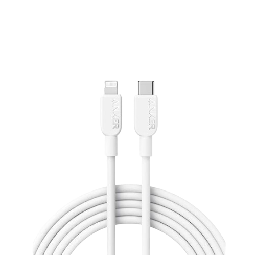Anker 310 USB-C to Lightning Cable 0.9m – A81A1P21 - White