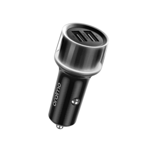 Oraimo OCC-1152D Highway 15.5w Dual Fast Charging Car Adapter - Black