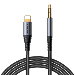 Joyroom SY-A06 Audio-Transfer Series AUX Audio Cable (Lightning to 3.5mm) 1.2m - Black