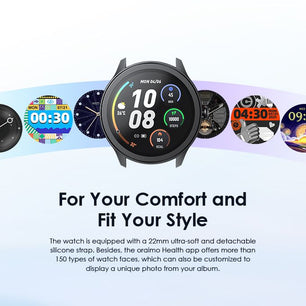 ساعة ذكية Oraimo 2R، موديل OSW-30 - الأسود