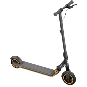 سكوتر كهربائي Ninebot Ekickscooter Segway، محرك 200 واط، أقصى سرعة 11.2 ميل في الساعة، Zing E12 - رمادي (الإصدار العالمي)